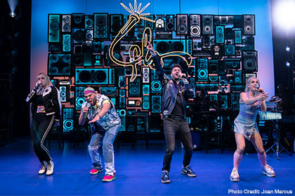 Freestlye Love Supreme - Left to Right: Kaila Mullady, Jay Ellis, Andrew Bancroft, Morgan Reilly ©Joan Marcus