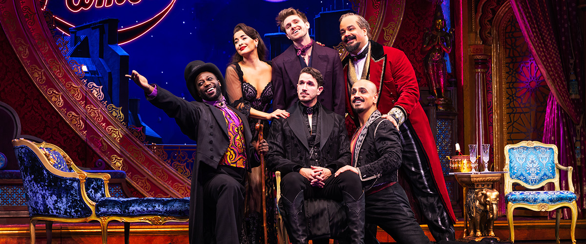 The cast of the North American Tour of Moulin Rouge! The Musical, Photo by Matthew Murphy for MurphyMade